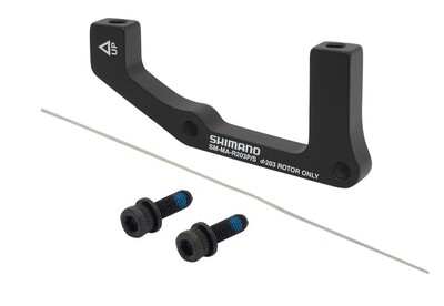 Adaptér Shimano na zadný kotúč 203mm PM/IS